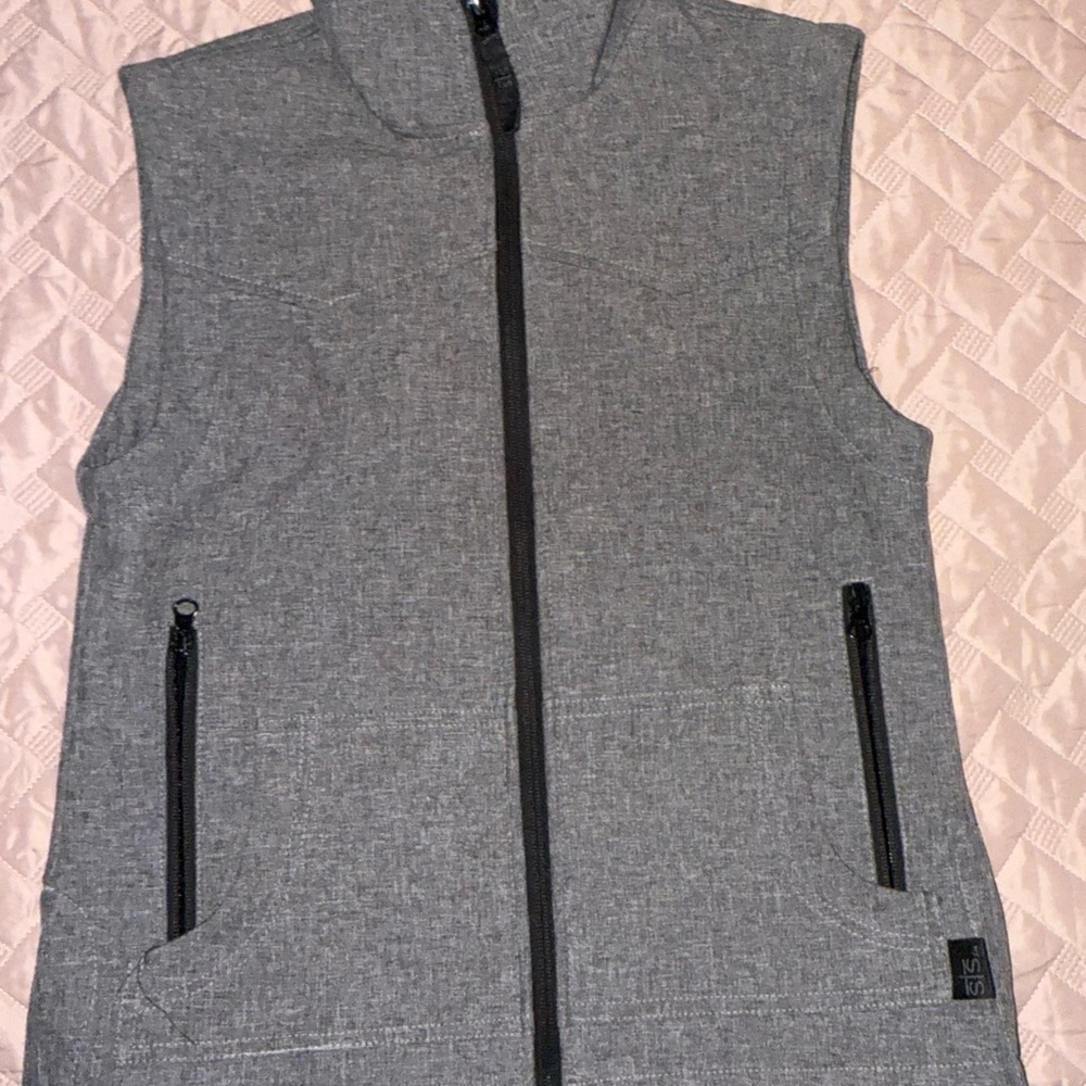 SIS Gray Sleeveless Vest